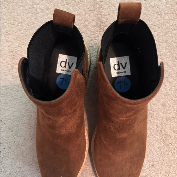 Dolce Vita Chestnut Ankle Booties - Picture 2 of 2